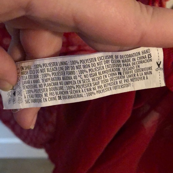 Forever 21 red dress. - Picture 7 of 7